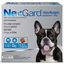 Nexgard Cães - 4 a 10 kg